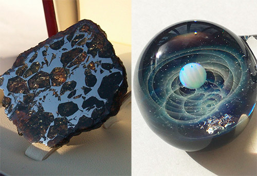 Красота космоса и метеоритов в ювелирных украшениях