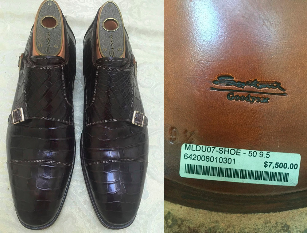 Итальянская обувь бренда Santoni