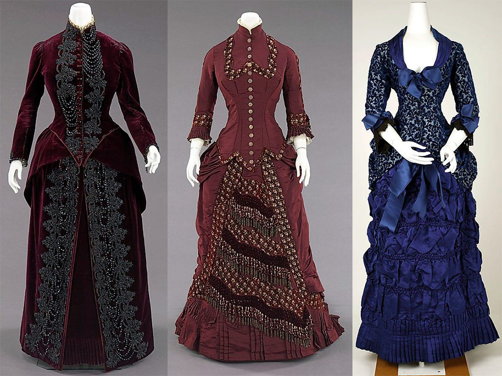 Мода 1880 история костюма