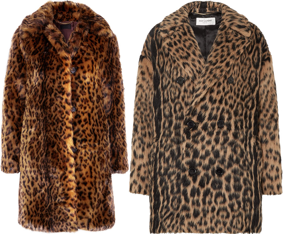 Модные леопардовые пальто 2019