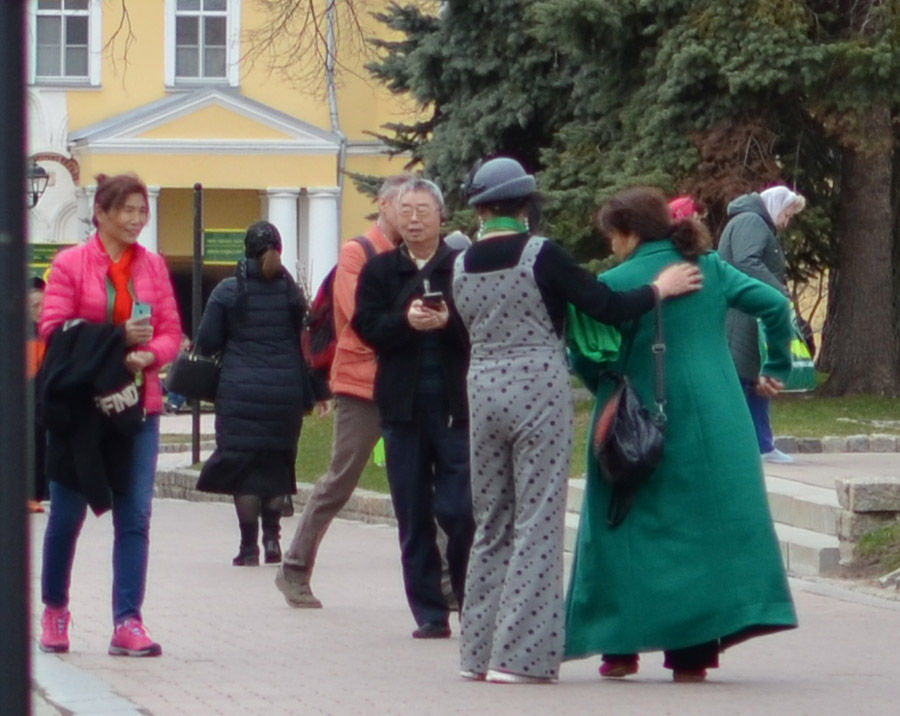 Пасха и стиль китайских туристов в России