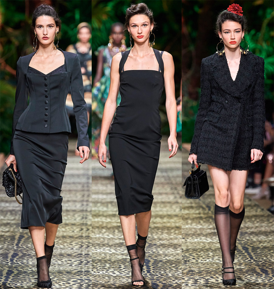 Dolce & Gabbana модная женская одежда и аксессуары 2020