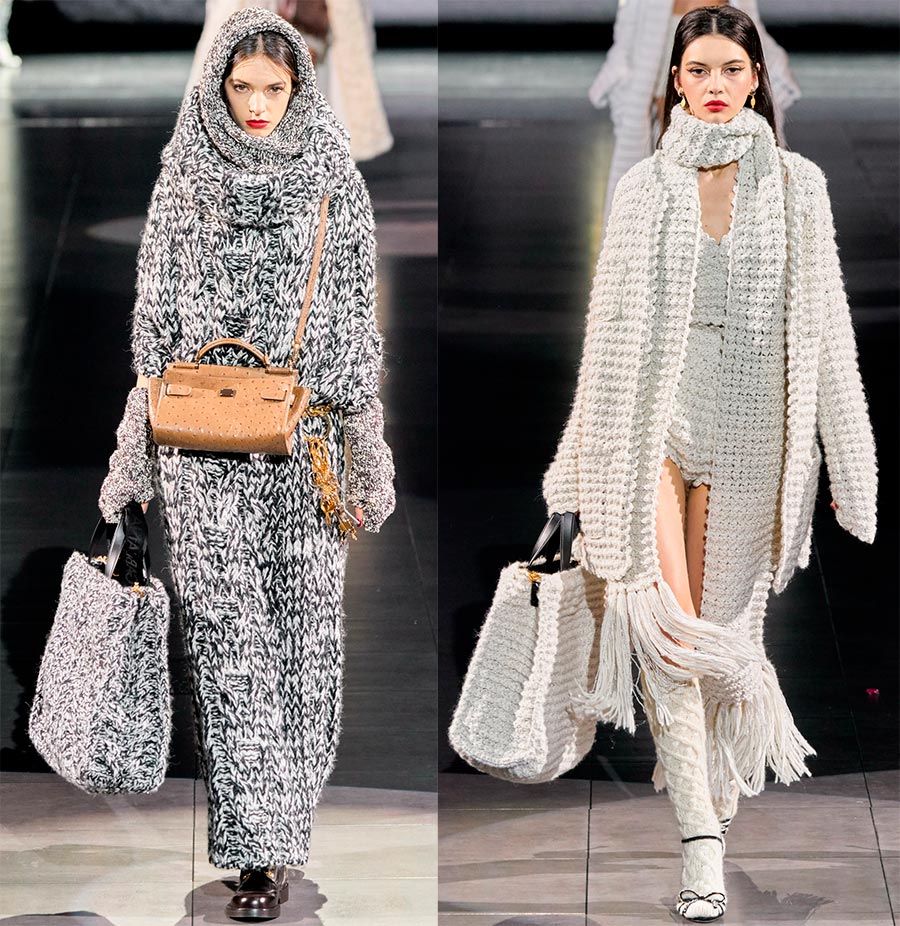 Вязаные сумки Dolce & Gabbana