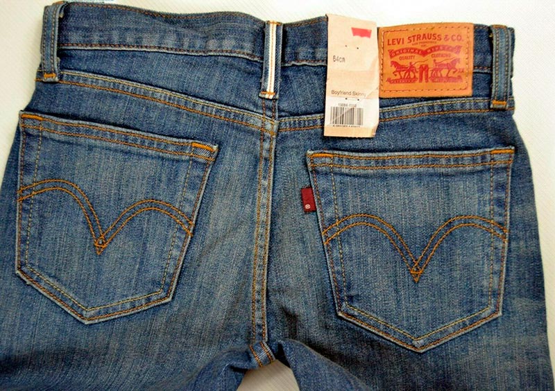 Модные джинсы Levis