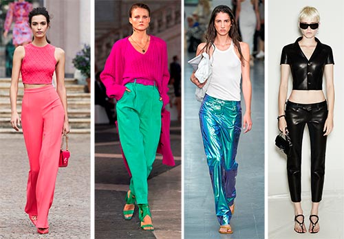 Модные женские брюки весна-лето 2021