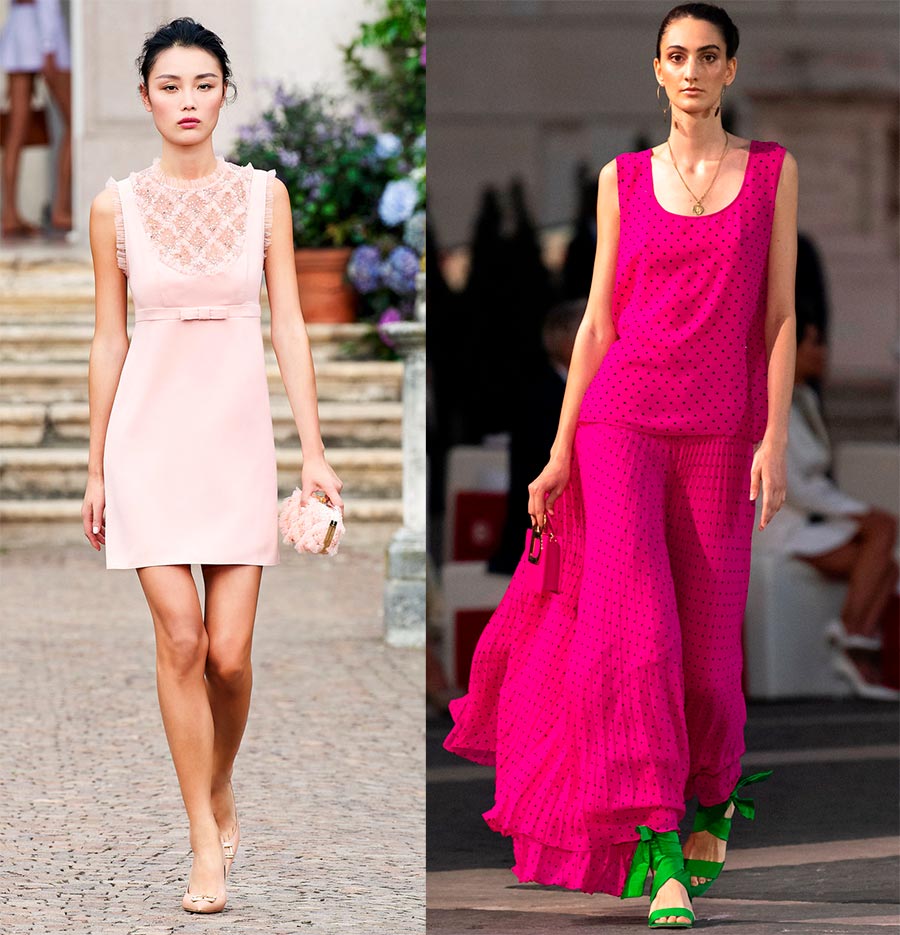 Розовые платья 2021