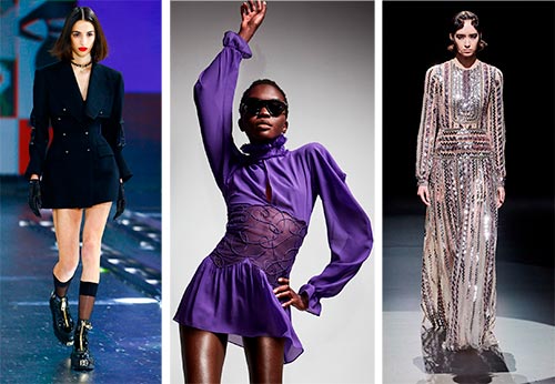 Платья от модных брендов на осень-зиму 2021-2022