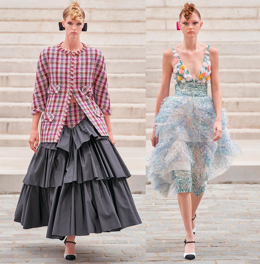Женская мода от Шанель осень-зима 2021-2022