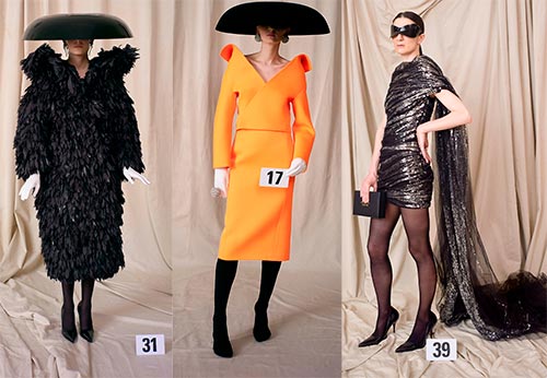 Balenciaga осень-зима 2021-2022: Haute Couture коллекция
