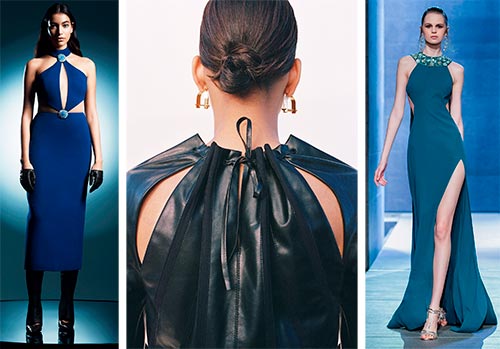 Платья с вырезами и разрезами: модная тенденция 2021-2022