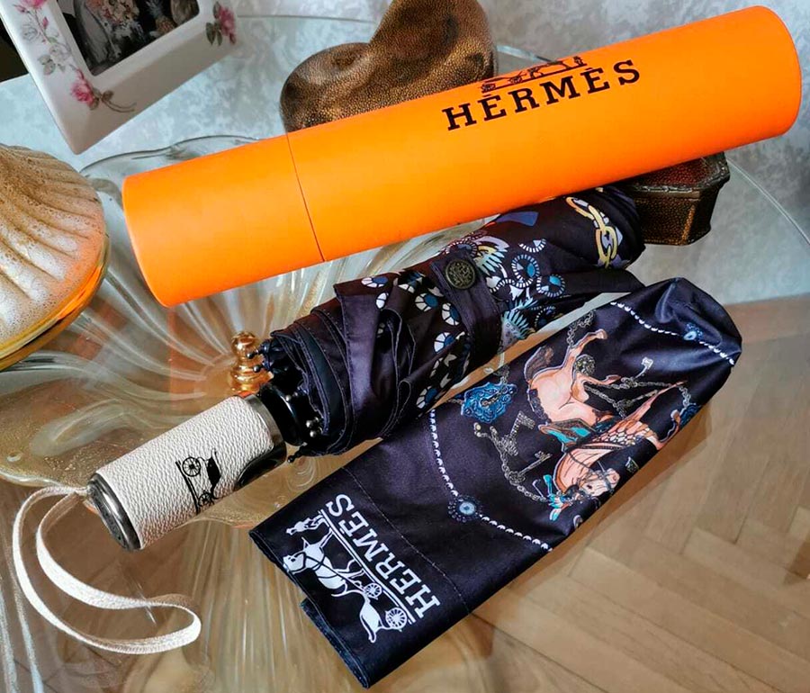 Зонт от бренда Hermes