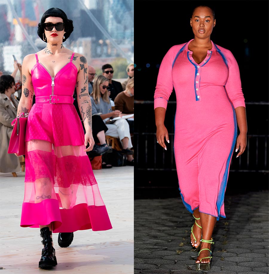 Модная тенденция 2022: розовый цвет
