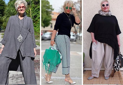 Как одеваться в размере и возрасте 50+