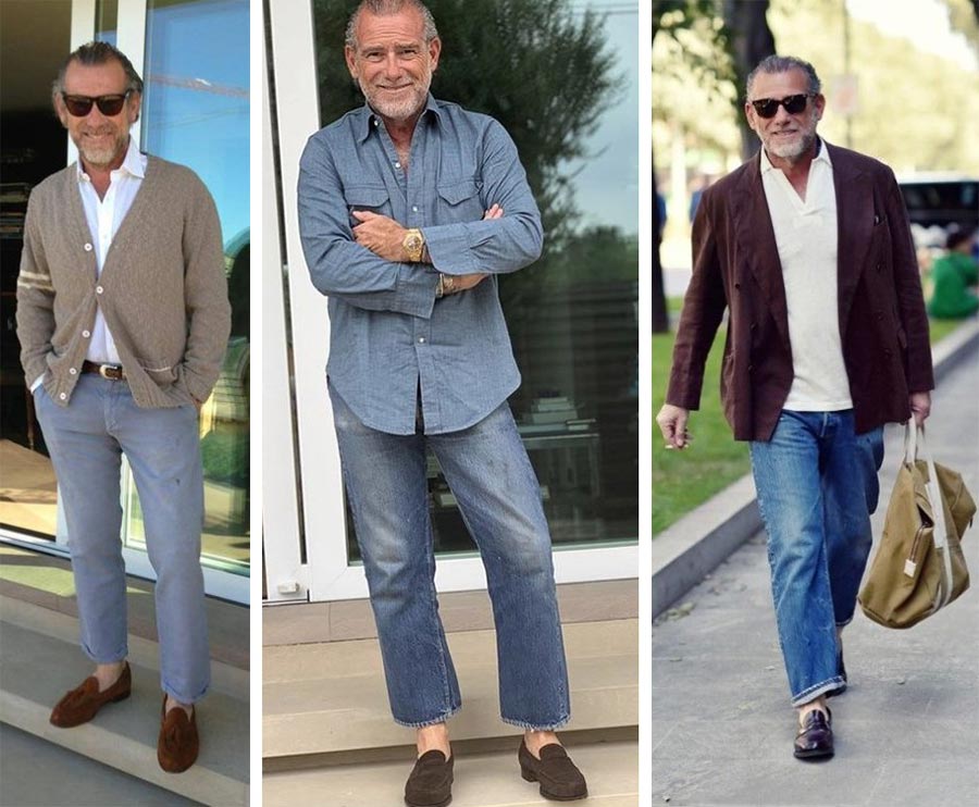 Что носить с джинсами