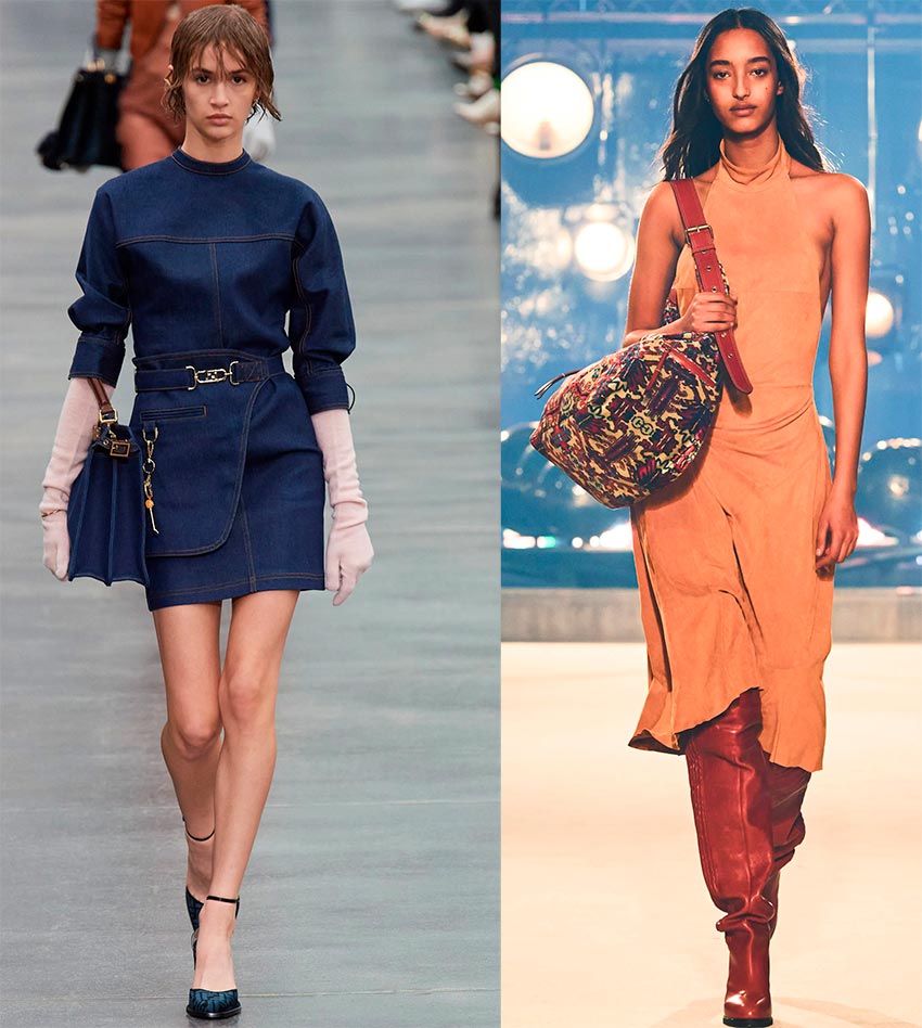 Тенденция весны 2023. Модные тенденции 2023 в одежде для женщин. Тренды платьев на осень 2023.