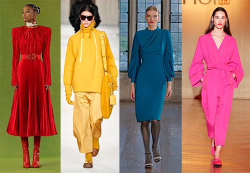 Модные цвета и оттенки одежды 2022-2023