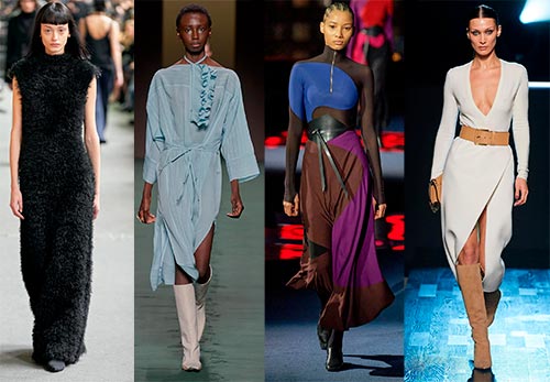 10 моделей модных платьев осень-зима 2022-2023