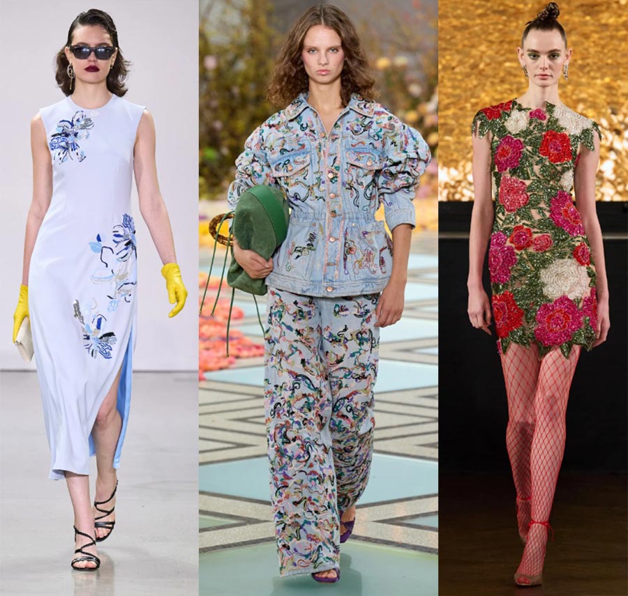 Тенденция весны 2023. Модные тенденции 2023. Весенние платья 2023.