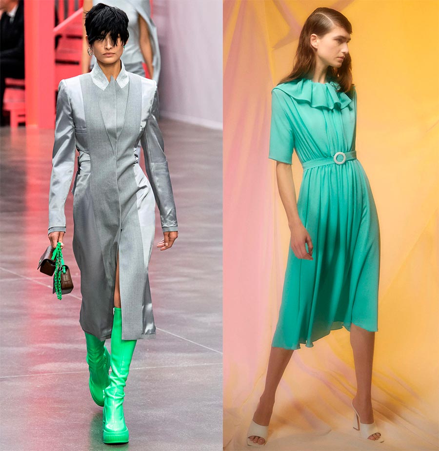 Как модно сочетать зеленый