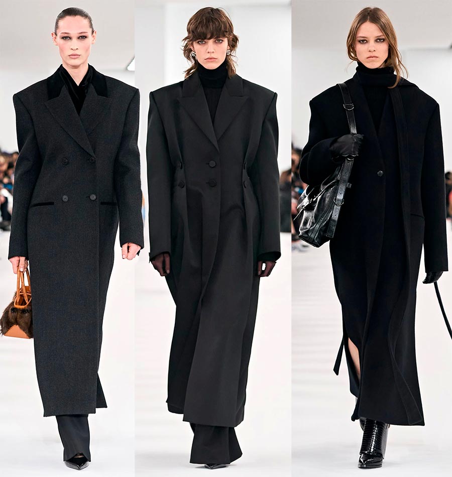 Givenchy черное пальто