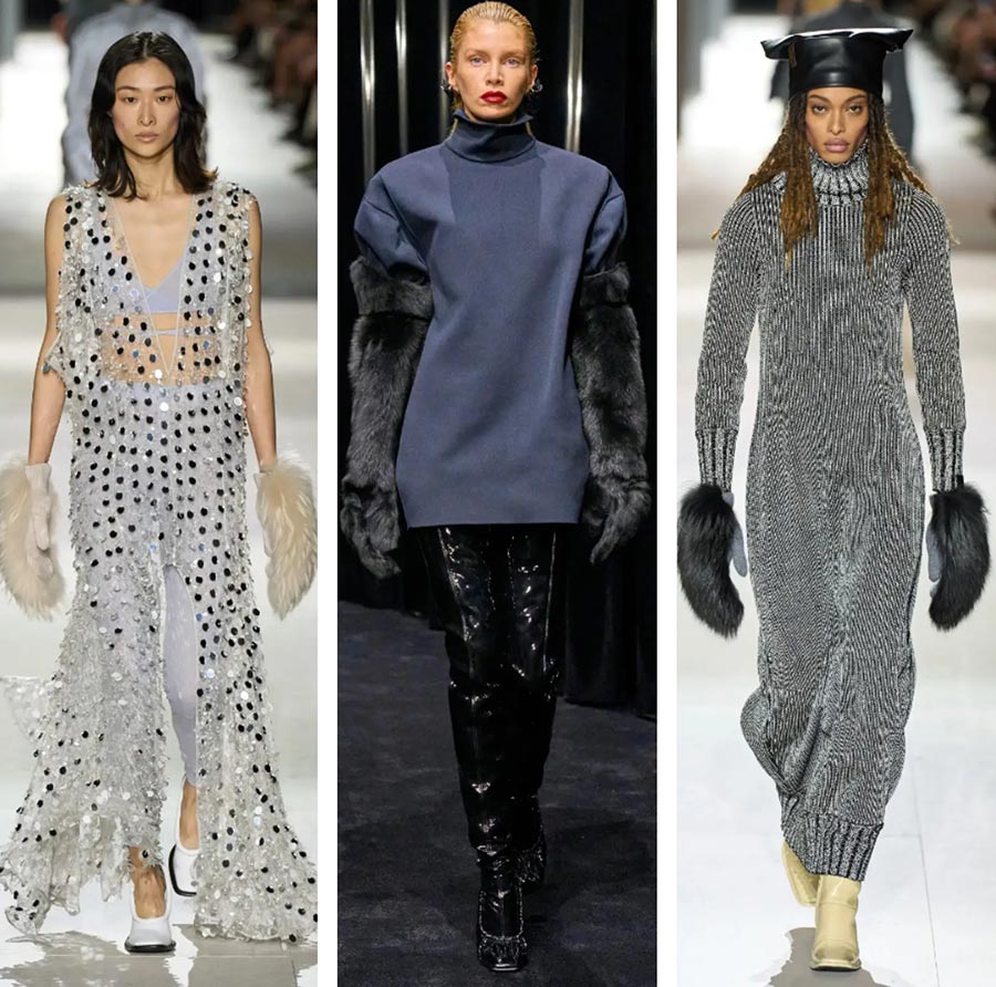 Роскошные варежки